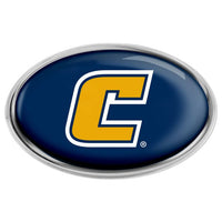 Wholesale-Tennessee Chattanooga Mocs Chrome Metal Domed Emblem