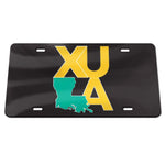 Wholesale-Xavier of LA Gold Specialty Acrylic License Plate