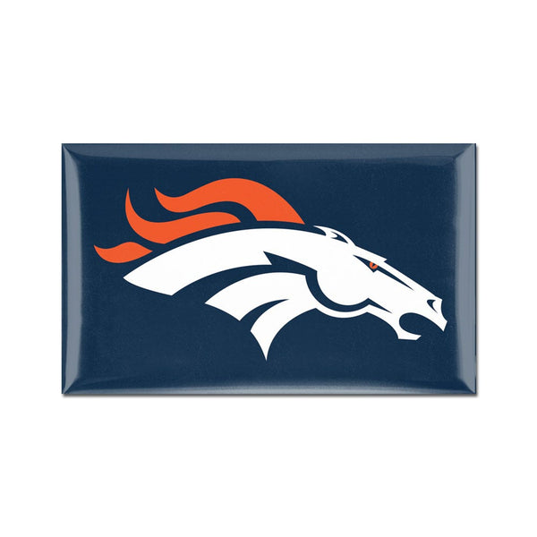 Denver Broncos Domed Magnets 3" x 5"