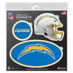 Los Angeles Chargers Outdoor Magnets 6" x 6"