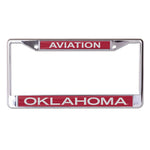 Wholesale-Oklahoma Sooners Lic Plt Frame S/L Printed