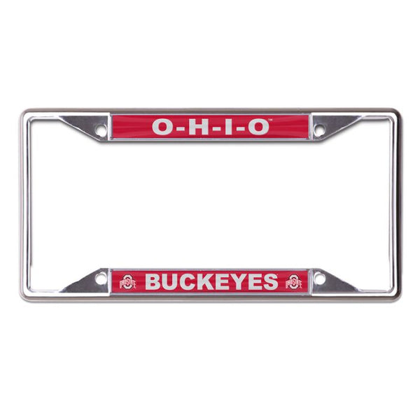 Wholesale-Ohio State Buckeyes O-H-I-O BUCKEYES Lic Plt Frame S/S Printed