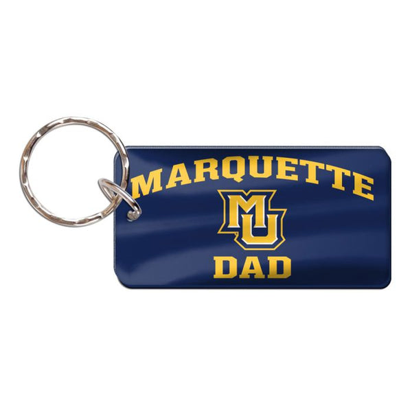 Wholesale-Marquette Golden Eagles DAD Keychain Rectangle