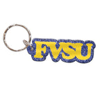 Fort Valley State Wildcats Keychain w/Letters