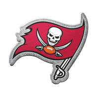 Tampa Bay Buccaneers Glitter Acrylic Auto Emblem
