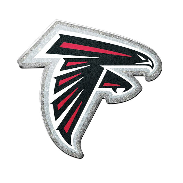 Atlanta Falcons Glitter Acrylic Auto Emblem