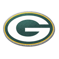 Green Bay Packers Glitter Acrylic Auto Emblem