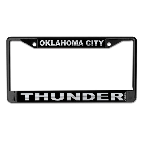 Oklahoma City Thunder Lic Plt Frame S/L Printed