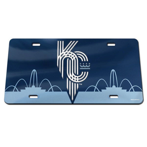 Kansas City Royals / City Connect City Connect Specialty Acrylic License Plate