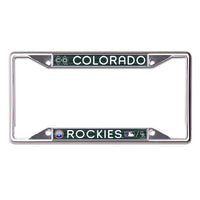 Colorado Rockies / City Connect City Connect Lic Plt Frame S/S Printed