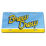 Milwaukee Brewers / City Connect City Connect Specialty Acrylic License Plate
