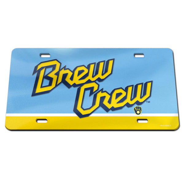 Milwaukee Brewers / City Connect City Connect Specialty Acrylic License Plate