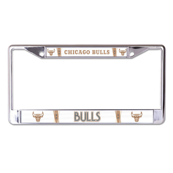 Chicago Bulls / City Edition Lic Plt Frame S/L Printed
