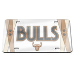 Chicago Bulls / City Edition Specialty Acrylic License Plate