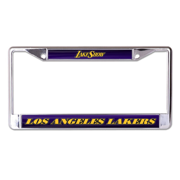 Los Angeles Lakers / City Edition Lic Plt Frame S/L Printed