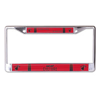 Miami Heat / City Edition Lic Plt Frame S/L Printed