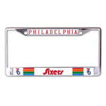 Philadelphia 76ers / City Edition Lic Plt Frame S/L Printed