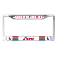 Philadelphia 76ers / City Edition Lic Plt Frame S/L Printed