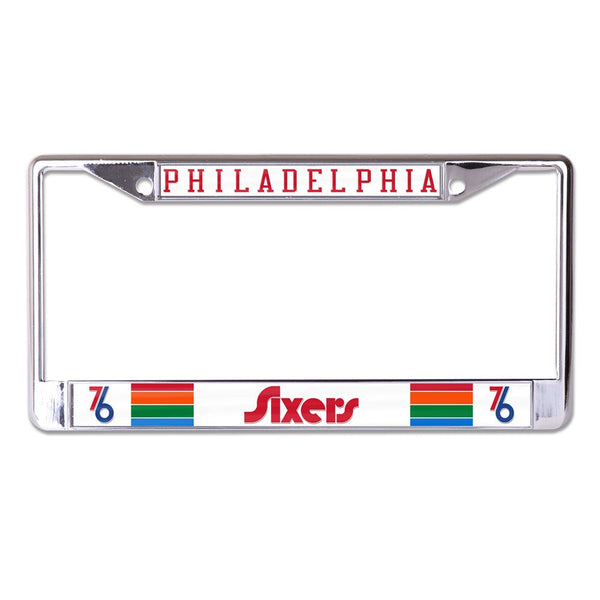 Philadelphia 76ers / City Edition Lic Plt Frame S/L Printed