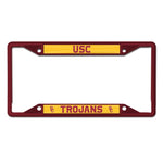 Wholesale-USC Trojans Lic Plt Frame S/S