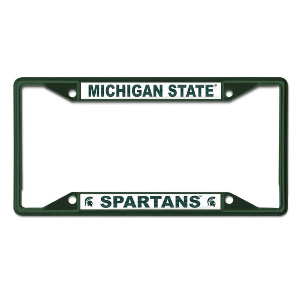 Wholesale-Michigan State Spartans Lic Plt Frame S/S