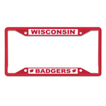 Wholesale-Wisconsin Badgers Lic Plt Frame S/S