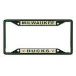 Milwaukee Bucks Lic Plt Frame S/S