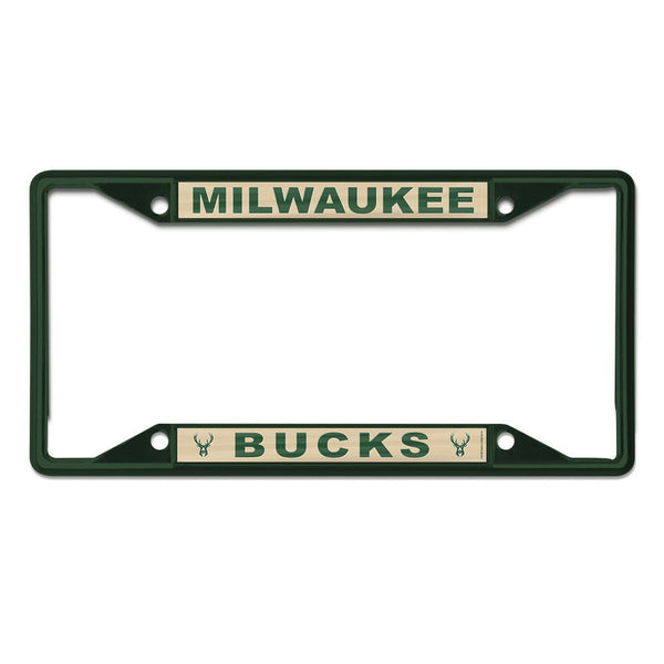 Milwaukee Bucks Lic Plt Frame S/S