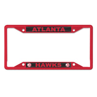 Atlanta Hawks Lic Plt Frame S/S