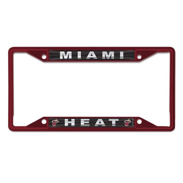 Miami Heat Lic Plt Frame S/S