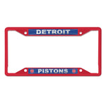 Detroit Pistons Lic Plt Frame S/S