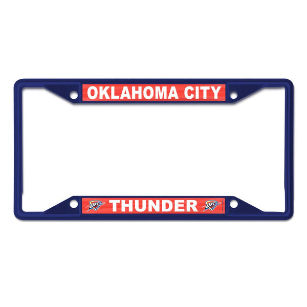 Oklahoma City Thunder Lic Plt Frame S/S
