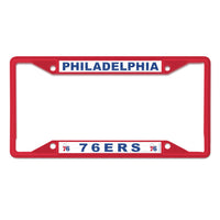 Philadelphia 76ers Lic Plt Frame S/S