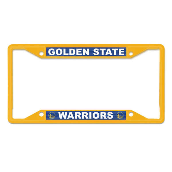Golden State Warriors Lic Plt Frame S/S