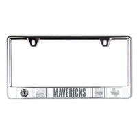 Dallas Mavericks / City Edition Lic Plate Frame B/O Printed