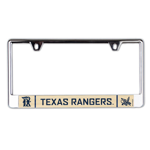 Texas Rangers / City Connect City Connect Lic Plate Frame B/O Printed