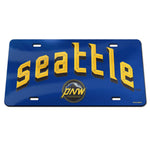 Seattle Mariners / City Connect City Connect Specialty Acrylic License Plate