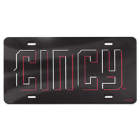 Cincinnati Reds / City Connect City Connect Specialty Acrylic License Plate