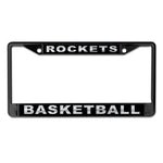 Houston Rockets Lic Plt Frame S/L Printed
