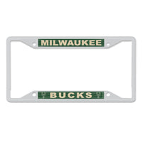 Milwaukee Bucks Lic Plt Frame S/S