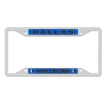Dallas Mavericks Lic Plt Frame S/S