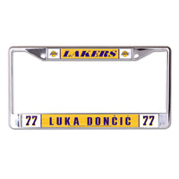 Los Angeles Lakers Lic Plt Frame S/L Printed Luka Doncic