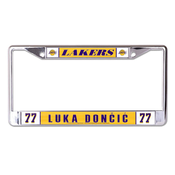 Los Angeles Lakers Lic Plt Frame S/L Printed Luka Doncic
