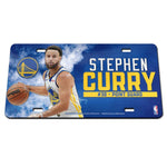 Golden State Warriors Specialty Acrylic License Plate Stephen Curry