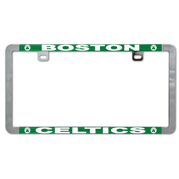 Boston Celtics Metal Lic. Plate Frame Slim