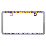 Los Angeles Lakers Metal Lic. Plate Frame Slim