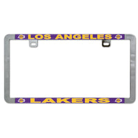 Los Angeles Lakers Metal Lic. Plate Frame Slim