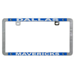 Dallas Mavericks Metal Lic. Plate Frame Slim