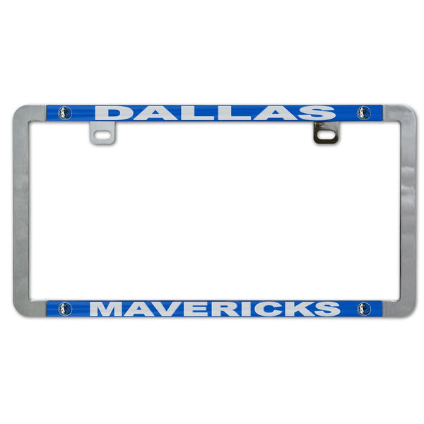 Dallas Mavericks Metal Lic. Plate Frame Slim