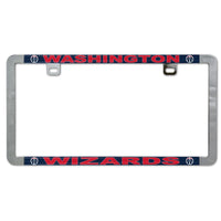 Golden State Warriors Metal Lic. Plate Frame Slim